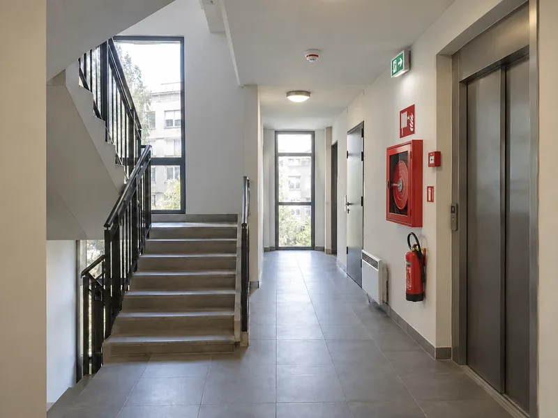Aménagements de sécurité incendie — Après