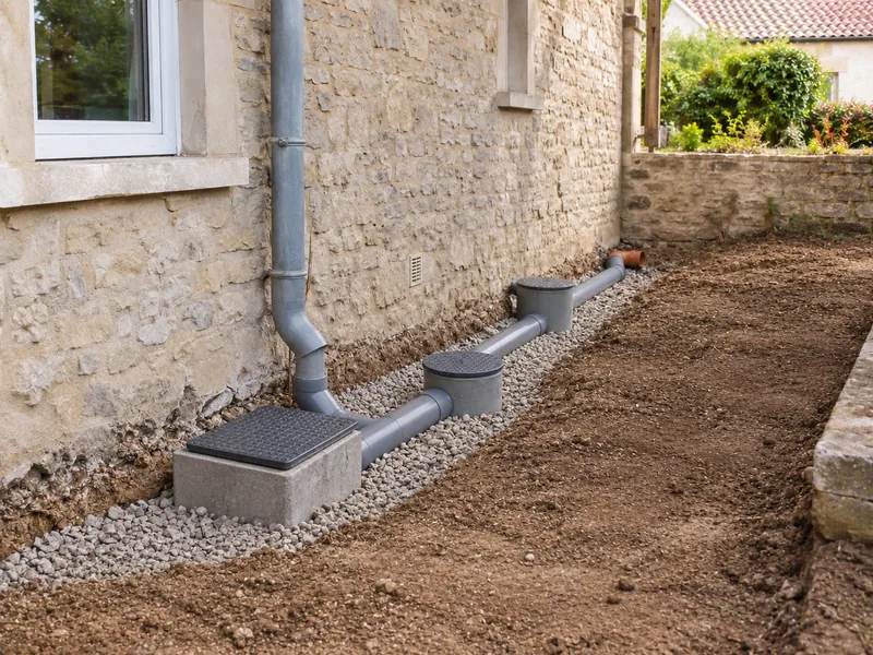 Travaux d’assainissement — Après