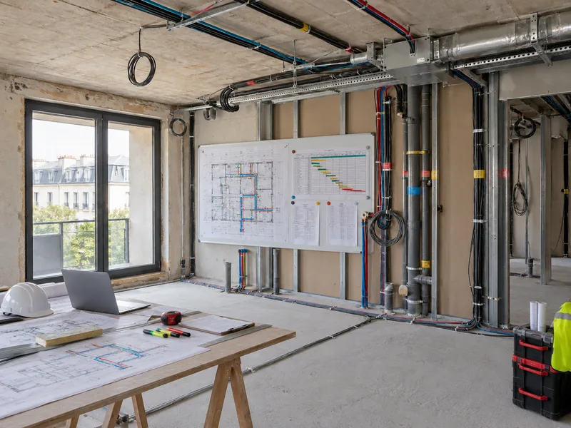 Coordination des travaux — Après
