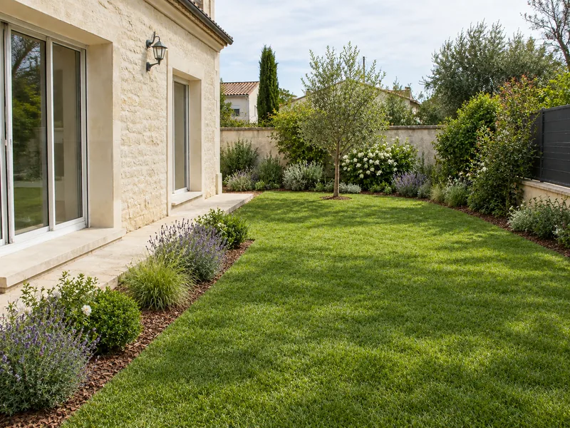 Création et remise en état d’espaces verts — Après