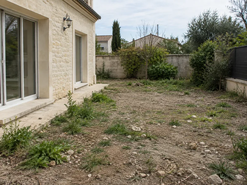 Création et remise en état d’espaces verts — Avant