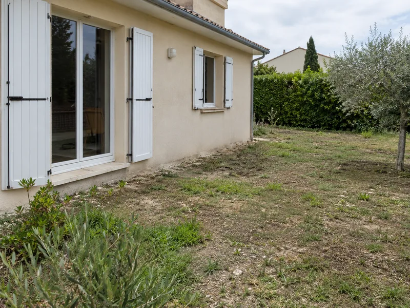 Création de terrasse — Avant