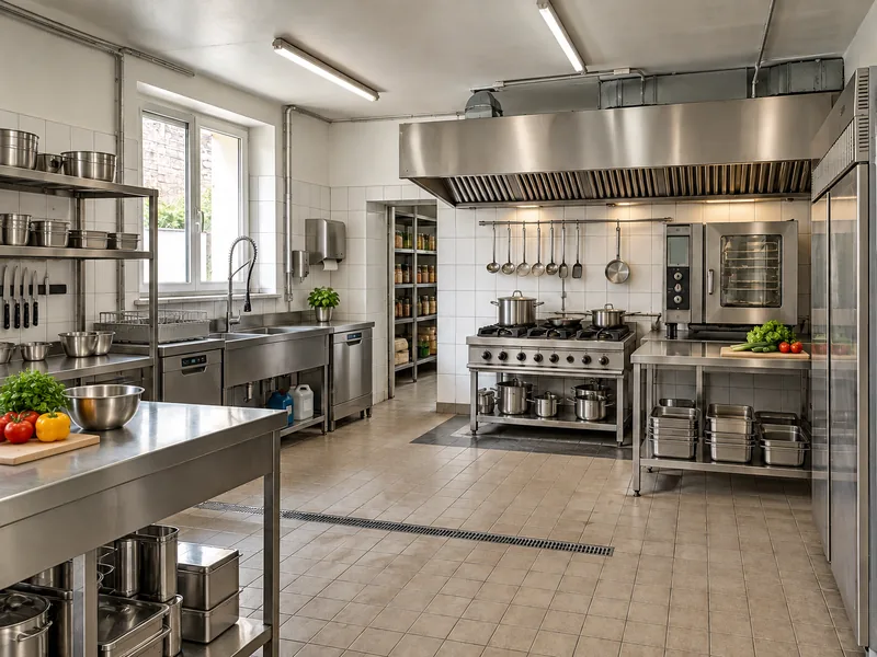 Aménagement de cuisines professionnelles — Après