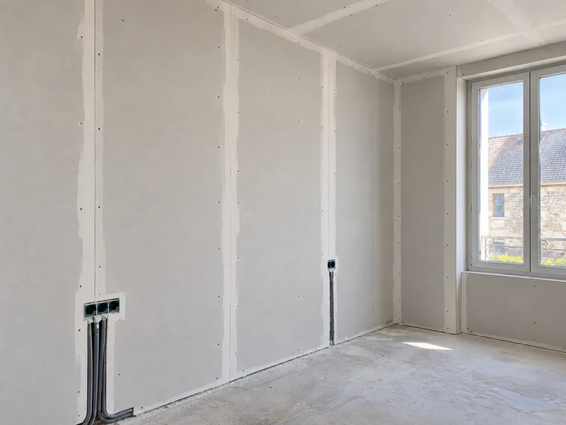 Doublage des murs — Après