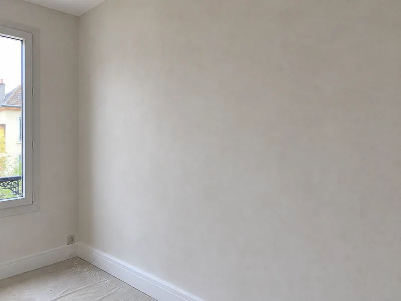 Application d’enduits intérieurs — Après