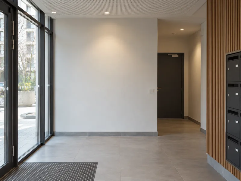 Installation d’équipements de sécurité incendie — Avant