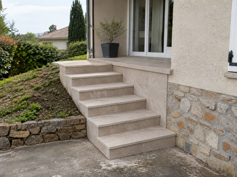 Création et rénovation d’escaliers extérieurs — Après