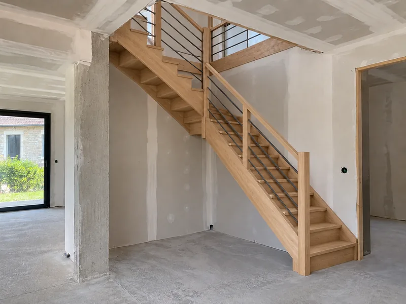 Création d’escaliers intérieurs — Après