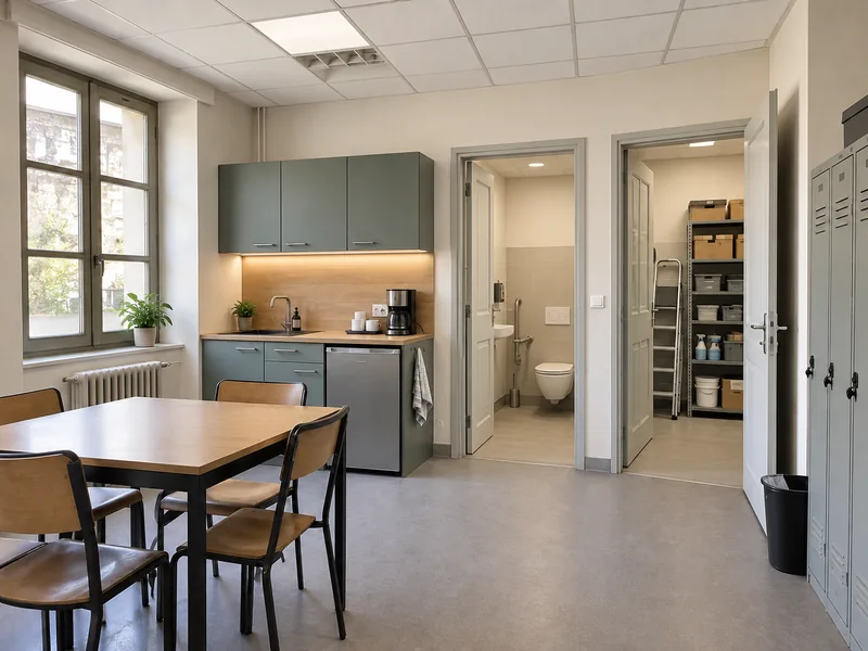 Espaces de service & accessibilité — Après