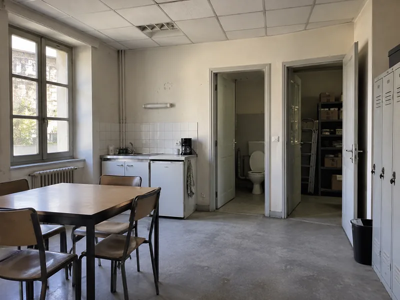 Espaces de service & accessibilité — Avant