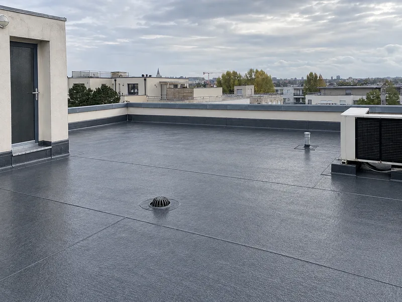 Étanchéité de toitures-terrasses — Après