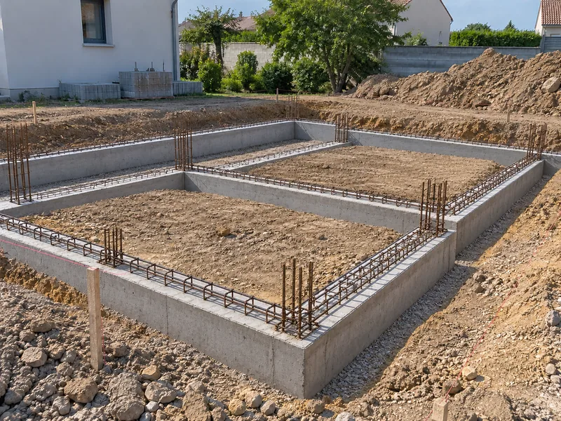 Réalisation de fondations — Après
