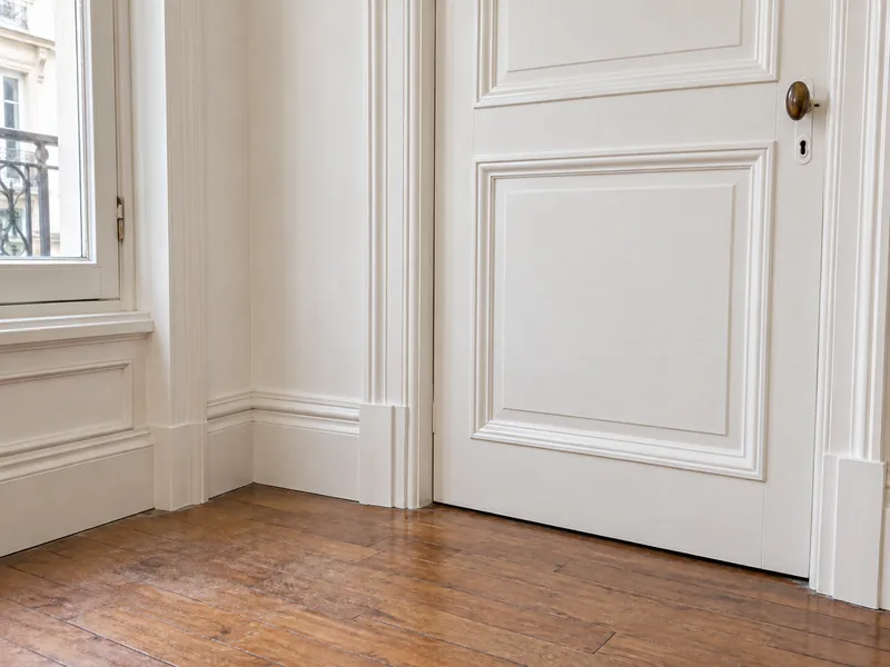 Peinture des boiseries — Après