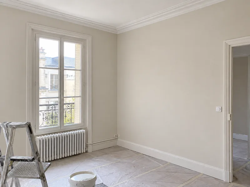 Peinture des murs — Après