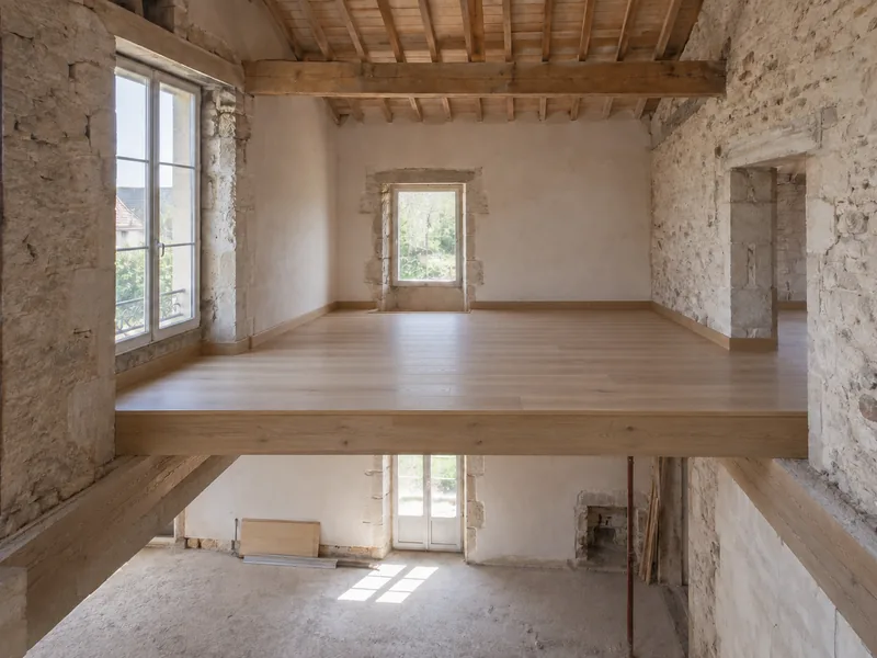 Construction de planchers porteurs — Après