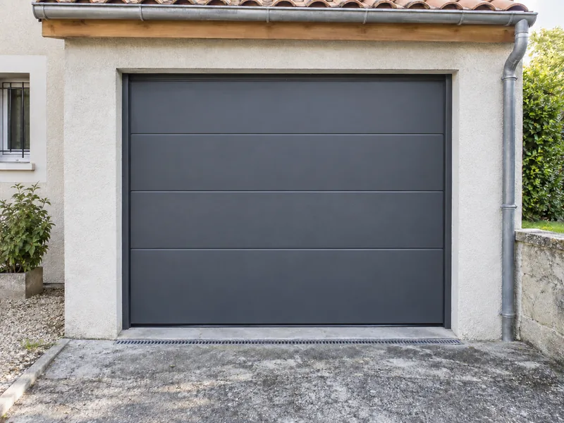 Pose de portes de garage — Après