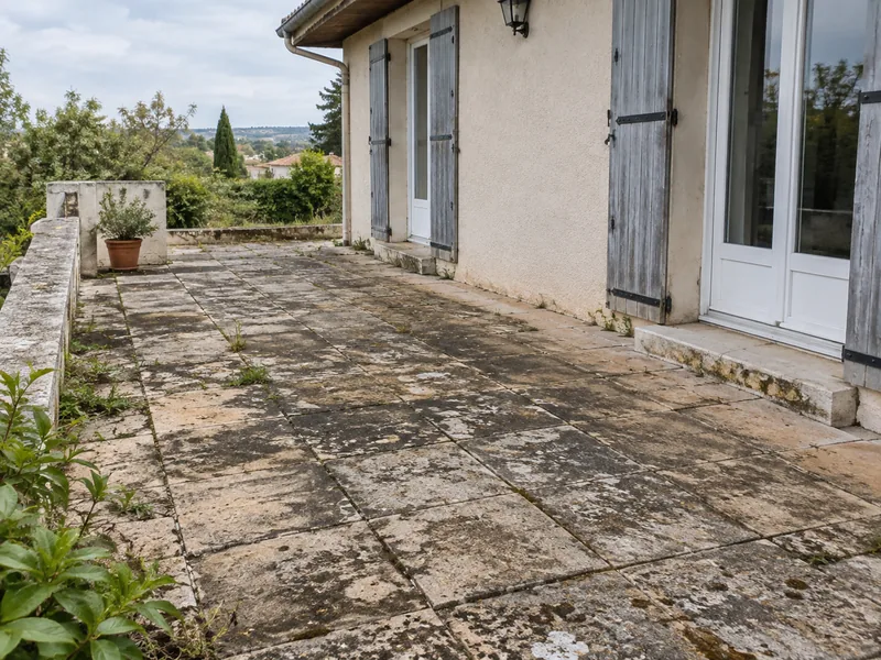 Rénovation de terrasse — Avant