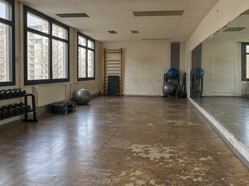 Salles de sport — Avant