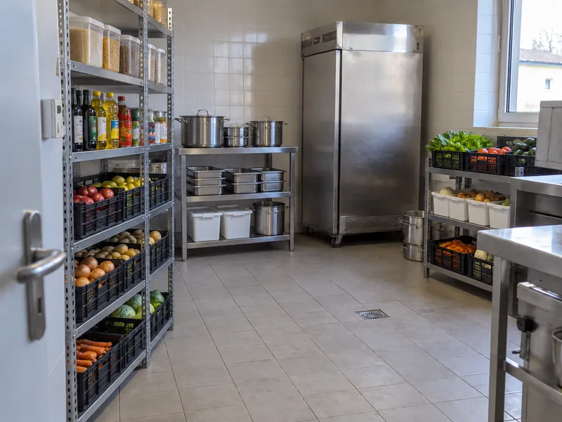Aménagement du stockage de cuisine — Après