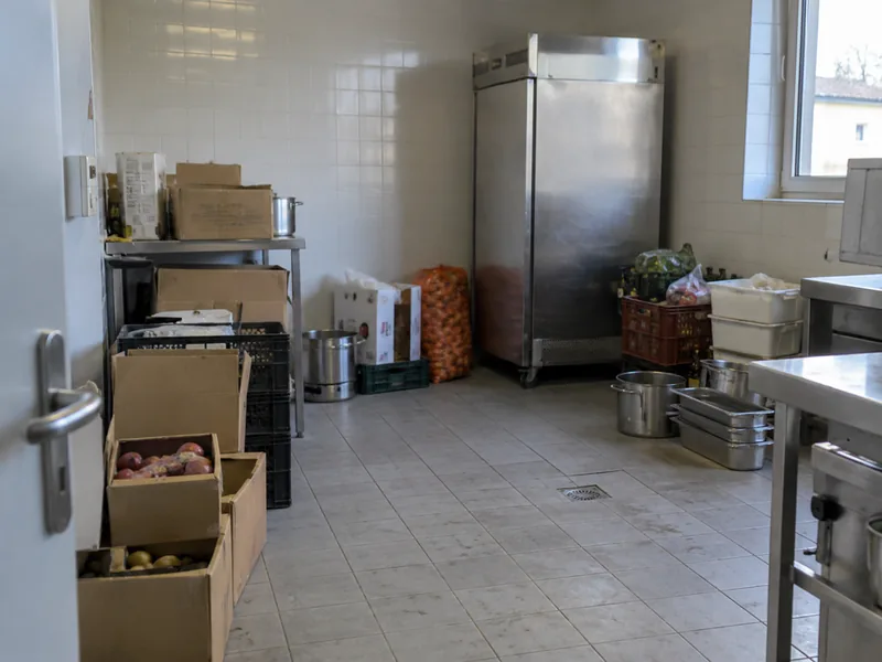 Aménagement du stockage de cuisine — Avant