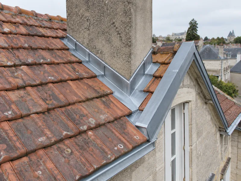 Travaux de zinguerie — Après