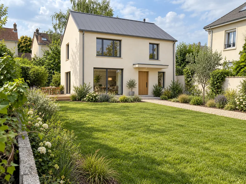 Maisons neuves — Après